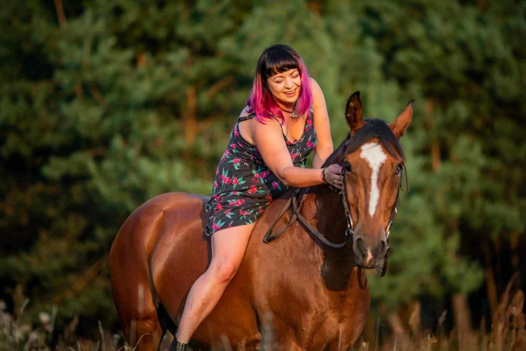 Jazda konna na mazurach